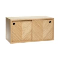 Billede af Hübsch Herringbone Reol 20x40 cm - Natural