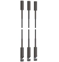 Billede af FROST SIGNATURES Carry Krog 3-pak H: 140 cm - Børstet Sort