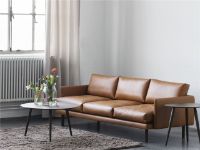 Billede af Bruunmunch EMO 3 Seater L: 207 cm - Dakar 0250 Cognac/Smoked Oak