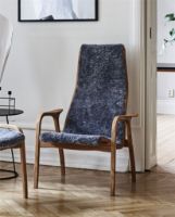 Billede af Swedese Lamino Lænestol SH: 41 cm - Olieret Eg/Scandinavian Grey