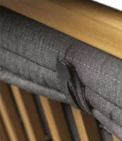 Billede af FDB Møbler M22 Sammen Hynde til M11 3 Pers. Bænk m. Ryg 144x90 cm - Antracitgrå