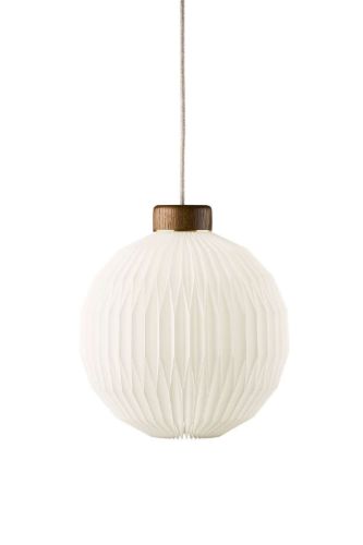 Le Klint 180 Pendel Medium H: 37 cm - Røget Eg