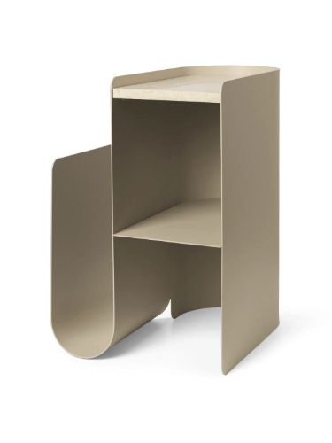 Ferm Living Vault Side Table 40,2x33,4 cm - Cashmere