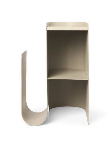 Ferm Living Vault Side Table 40,2x33,4 cm - Cashmere