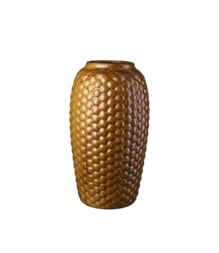 FDB Møbler S8 Lupin Vase H: 28 cm - Golden Brown