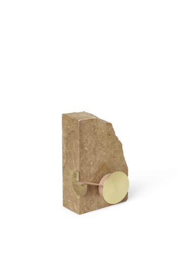 UDGÅET_Ferm Living Klint Tape Dispenser H: 17 cm - Beige