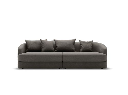 New Works Covent Residential Sofa L: 260 cm - Dark Taupe 10