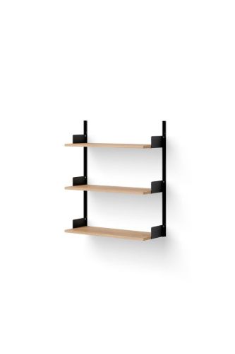 New Works Wall Shelf 900 90x83,5 cm - Oak/Black