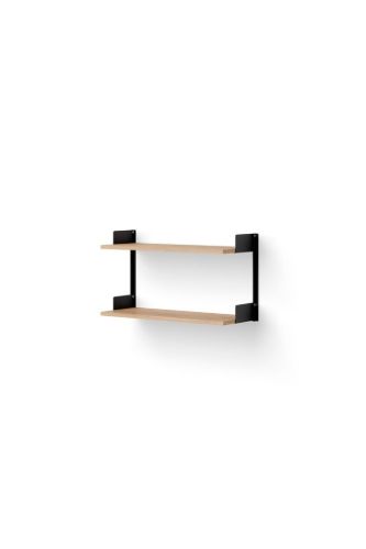New Works Wall Shelf 450 46x83,5 cm - Oak/Black