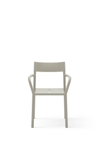 New Works May Armchair Outdoor SH: 45 cm - Light Grey