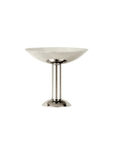 Louise Roe Metal Champagne Coupe Tall H: 12 cm - Stainless Steel