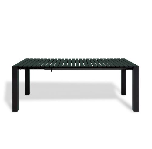 Mindo 111 Dining Table Extension 162x90 cm - Dark Green