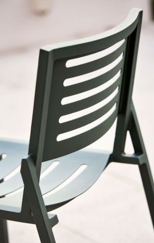 Mindo 112 Dining Chair SH: 47 cm - Dark Green