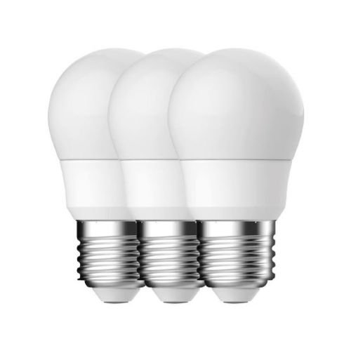 Nordlux E27 G45 Pære 3-pack 40W 470 Lumen - Varm Hvid/Frostet OUTLET