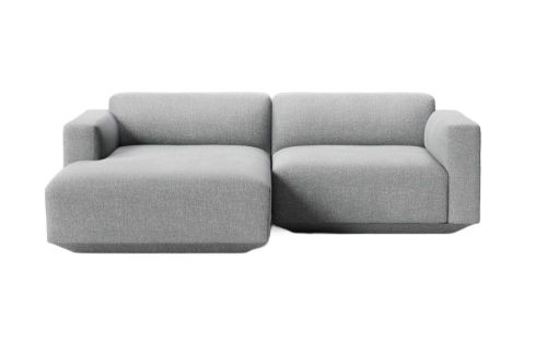 &Tradition Develius 2 Pers. Sofa med lav arm og Venstrevendt Chaiselong L: 220 cm - Hallingdal 130