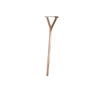Billede af FROST WISHBONE Bordben 8006 H: 38,6 cm - Børstet Kobber