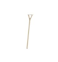Billede af FROST WISHBONE Bordben 8002 H: 108,9 cm - Børstet Guld