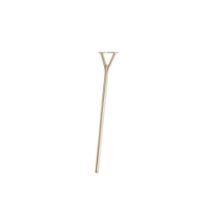 Billede af FROST WISHBONE Bordben 8002 H: 108,9 cm - Børstet Guld