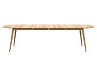 Billede af Bruunmunch PLAYdinner Lamé Spisebord m. Udtræk inkl. 2 tillægsplader 180x105 cm - Naturolieret Eg