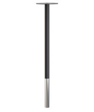 Billede af FROST BUKTO Bordben 710 H: 71,4 cm - Mat Sort/Poleret