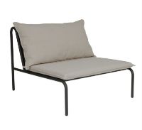 Billede af OYOY Furi Outdoor Lounge Chair 68x81x99 cm - Black OUTLET