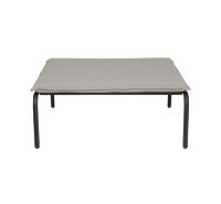 Billede af OYOY Furi Outdoor Lounge Ottoman 35x81x81 cm - Black OUTLET