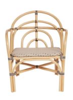 Billede af OYOY Momi Outdoor Chair SH: 43 cm - Nature/Clay OUTLET