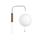 Billede af HAY Nelson Ball Wall Sconce Cabled Small H: 42,5 cm - Off White 
