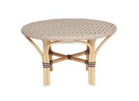 Billede af OYOY Momi Outdoor Coffee Table Ø: 70 cm - Nature/Clay OUTLET