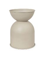 Billede af Ferm Living Hourglass Pot Large Ø: 50 cm - Cashmere
