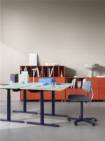 Billede af Montana Kevi 2534U Fuldpolstret Kontorstol SH: 40-53 cm - ReWool 758/Shadow