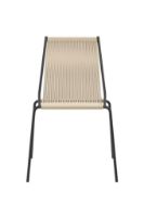 Billede af Thorup Copenhagen Noel Chair SH: 46 cm - Sort/Natur 
