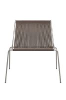 Billede af Thorup Copenhagen Noel Lounge Chair SH: 43 cm - Stål/Mørkegrå