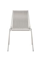 Billede af Thorup Copenhagen Noel Wool Chair SH: 46 cm - Stål/Grå