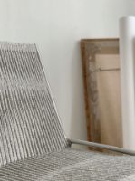 Billede af Thorup Copenhagen Noel Wool Chair SH: 46 cm - Stål/Grå