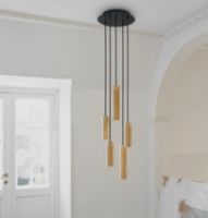 Billede af Thorup Copenhagen Patrone Pendant Cluster 5-Light Ø: 33 cm - Messing