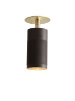 Billede af Thorup Copenhagen Patrone Recessed Ceiling Spot w. Coverplate Ø: 6 cm - Browned Brass