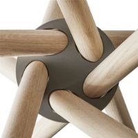 Billede af Eberhart Furniture Hector 105 Dining Table Ø: 105 cm - Light Oak