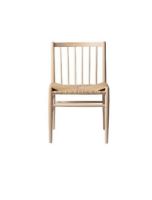 Billede af FDB Møbler J80 Jørgen Bækmark Stol SH: 45 cm -  Sæbebehandlet Bøg/Natur 