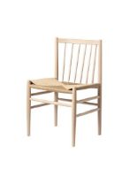 Billede af FDB Møbler J80 Jørgen Bækmark Stol SH: 45 cm -  Sæbebehandlet Bøg/Natur 