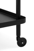Billede af Normann Copenhagen Block Rullebord H: 64 cm - Sort / Sort 