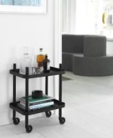 Billede af Normann Copenhagen Block Rullebord H: 64 cm - Sort / Sort 