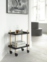Billede af Normann Copenhagen Block Rullebord H: 64 cm - Sort