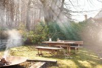 Billede af FDB Møbler M15 Ermelunden Bænk uden ryg SH: 43 cm - Termoask/Olieret 