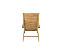 Billede af Cane-line Outdoor Flip Dækstol SH: 37 cm - Teak