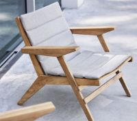 Billede af Cane-line Outdoor Flip Loungestol SH: 38 cm - Teak