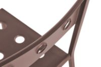 Billede af HAY Balcony Chair SH: 46 cm - Iron Red