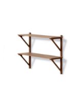 Billede af Fredericia Furniture BM29 Børge Mogensen Hylde B: 78 cm - Lakeret Valnød