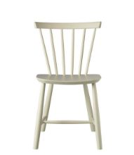 Billede af FDB Møbler J46 Poul M. Volther Stol SH: 45 cm - Grøn/Roots/Malet Bøg