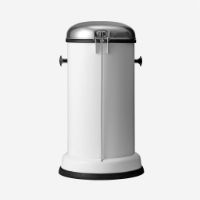 Billede af Vipp 15 Pedalspand H: 52 cm 14 L - Hvid